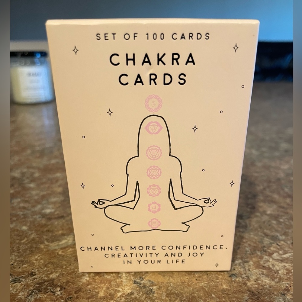 Chakra card set